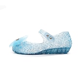 cheap Accessories-Frozen Cinderella Princess Elsa Masquerade Jelly Shoes Comfort Jelly Shoes Movie Cosplay for Girls&#039; Kid&#039;s Carnival Masquerade