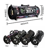 זול רמקולים-usb /aux/ tf כרטיס טלפון מחשב סאב וופר רמקול אלחוטי Bluetooth רמקול נייד סראונד סטריאו רמקול חיצוני
