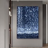 cheap Abstract Paintings-Large Oil Painting 100% Handmade Hand Painted Wall Art On Canvas Grey Modern Abstract Classic Home Decoration Decor Rolled Canvas No Frame Unstretched