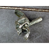 economico Decorazioni Appese e da Tavolo per Halloween-pipa da fumo con teschio umano di halloween, set da fumo creativo fatto a mano, teschio in miniatura in bronzo personalizzato, regalo unico per il fumatore, arredamento di halloween fatto a mano