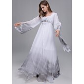 tanie Zombi-Zambi Widmowa panna młoda Kostium Cosplay Kostium imprezowy Bal maskowy Stroje Damskie Dla dorosłych Spektakl Impreza Halloween Bal maskowy Łatwy kostium karnawałowy