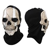 abordables Masque d&#039;Halloween &amp; Accessoires-halloween call of duty war zone 2, call of duty mw2, nouveau jeu squelette fantôme masque couvre-chef cosplay halloween décoration