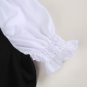 economico Set Dirndl-Oktoberfest Abiti tradizionali Blusa Dirndl Mini carico Bavarese Cameriera Bavarese Tedesco Prati Per donna Panno in stile tradizionale (50 cm)