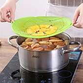 ieftine Ustensile Bucătărie &amp; Gadget-uri-1buc, capac dop de scurgere (27,94 cm), capace de fierbere peste silicon, capac de stropire pentru cuptorul cu microunde, capac de oală din silicon, obiecte de bucătărie, articole de bucătărie,