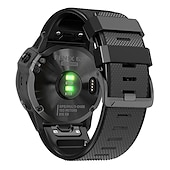 זול רצועות שעונים של Garmin-צפו בנד ל גרמין Fenix 7 7X 6 6X Pro Epix Pro 47mm 51mm Instinct 2X Approach S70 47mm S62 S60 Forerunner 955 945 Epix Marq Descent Quatix 22mm 26mm סיליקוןריצה תַחֲלִיף רצועה 22mm 26mm