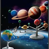 olcso Fejlesztőjátékok-naprendszer planetárium modellkészlet csillagászati tudományos projekt barkácsolás gyerekeknek világszerte eladó oktatójátékok gyerekeknek