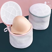 economico Gadget bagno-sacchetti per biancheria in rete per delicati con cerniera, borsa per biancheria intima, borsa da viaggio per organizzare, borsa per la pulizia degli indumenti per bucato, camicetta, calzetteria, calze, biancheria intima, reggiseno, lingerie