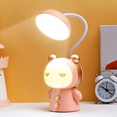 abordables Lampes de bureau-Portable mignon lampe de bureau usb rechargeable dimmable étude lampe de table chevet led veilleuse pour lecture travail enfants cadeau d&#039;anniversaire
