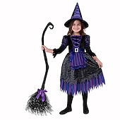 economico Accessori-Cappello da Strega Halloween Accessori Adolescenti Adulti Donne Ragazze Halloween Carnevale Costume Facile per la Notte di Walpurgis