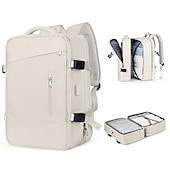 abordables Sacs à Dos de Plein Air-Sac à dos de voyage extensible avec port de chargement USB – sac à main de grande capacité pour hommes et femmes, voyages d&#039;affaires, d&#039;université ou de week-end