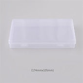 economico Forniture per ufficio-1 pz Archiviazione e organizzazione Portatile Multi-funzione Duraturo Plastica per Scuola Studente Interni 17.4*10.5/14.7*7.8 cm