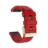 baratos Relógios Garmin-Pulseiras de Relógio para Garmin Fenix 7S Pro 6S 5S Plus Epix Pro 42mm Approach S70 42mm Instinct 2S Descent Mk2S D2 Delta S 20mm Silicone Substituição Alça 20mm Respirável Mulheres Homens Pulseira