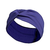 billige Tilbehør til hårstyling-boho pannebånd for kvinner turban hodebånd for kvinner hår elastiske hårbånd for kort hår trening yoga vri hodeinnpakning for jenter søt mote sommer hår tilbehør