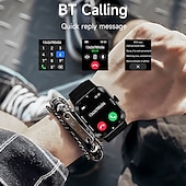 Χαμηλού Κόστους Smartwatch-Έξυπνο ρολόι imosi σακχάρου αίματος 1,91 ιντσών έξυπνο ρολόι γυμναστικής ρολόι τρεξίματος bluetooth βηματόμετρο υπενθύμισης κλήσεων παρακολούθηση δραστηριότητας συμβατό με android ios γυναίκες άντρες