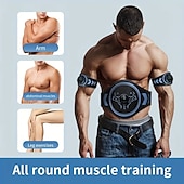 abordables Appareils de massage corporels-ceinture de taille de remise en forme d&#039;entraînement des muscles abdominaux pour la combustion des graisses et l&#039;exercice de perte de poids entraîneur abdominal