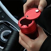billige Utstyr for å organisere i bilen-luksusbiltilbehør bærbart bilaskebeger høykvalitets universal sigarettsylinderholder for alle biler