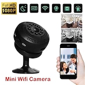 זול מצלמות רשת IP פנימיות-full hd 1080p/720p מיני מצלמה wifi מצלמה ניטור מרחוק אבטחת בית אבטחה ראיית לילה מצלמת וידאו זווית רחבה ip נני