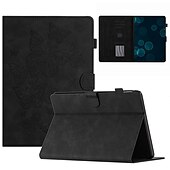 お買い得  Kindle用ケース／カバー-タブレット ケース カバー 用途 Amazon Kindle Fire HD 10 / Plus 2021 Fire HD 8 / Plus 2020 Fire HD 8 (2017) Fire 7 (2017) Paperwhite 6.8 &#039;&#039; 11日 Paperwhite 6 &#039;&#039; 10日 スタンド付き フリップ カードホルダー バタフライ ソリッド TPU PUレザー
