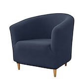 cheap Armchair Cover &amp; Armless Chair Cover-Club Chair Cover Barrel Chair Slipcover Burgundy Stretch Tub Chair Slipcover, Arm Chair Sofa Cover For Dogs Pet, Washable Couch Furniture Protector Soft Durable