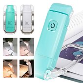 abordables appareils électroménagers-Lumière de lecture rechargeable par USB lumière LED clipable à luminosité réglable pour lecture au lit lumière blanche chaude parfaite pour les enfants et les amateurs de livres usage en voiture