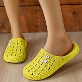 preiswerte Damenslipper &amp; Flip-Flops-bequeme Schlupfschuhe mit verstellbarem Knopfdesign – leicht, atmungsaktiv und stylisch, ideal für zu Hause, drinnen und in der Freizeit