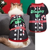 cheap Cooling Vest &amp; Shirt-Dog Cat Shirt / T-Shirt Fashion Party Winter Waterproof Breathable Soft Washable Comfortable Christmas Party Casual Daily Festival Dog Clothing for Bichon Frise Pomeranian Baby Pet Papillon Small