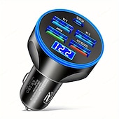 abordables Chargeurs de voiture-250w pd chargeur de voiture usb charge rapide type c adaptateur de téléphone usb dans la voiture pour chargeur rapide de voiture