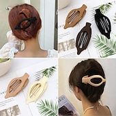 preiswerte Haarstyling-Zubehör-1 Stück Alligator-Haarspangen für Frauen, matte, flache Krallenklammern für dickes Haar, flache Haarspangen, französische Haarspangen-Kieferklammern, 4,52 Zoll Krokodilklemmen für Haare,