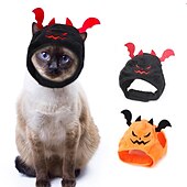 levne Kostýmy-Psi Kočky Kloboučky a čelenky cosplay Halloweenský outfit cosplay Legrační Zima Yumuşak Omyvatelné Pohodlné předvečer Všech svatých Venkovní předvečer Všech svatých Běžné / Denní Oblečení pro psy for