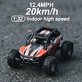 cheap RC Vehicles-132Proportion Remote Control Car Remote Control Car Max 20 Km/h 2.4Ghz High-Speed All-terrain Outdoor Electric Toy Car Boys &amp; Girls Kids Remote Control Car