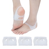 cheap Insoles &amp; Inserts-1Pair Orthopedic Silicone Heel Correctors for Flat Feet, Knock Knees, and Arch Support