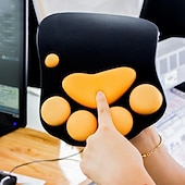 abordables Tapis de Souris-Tapis de souris 3d ergonomique avec repose-poignet patte de chat mignon repose-poignet en silicone doux et confortable tapis de souris tapis de poignet anti-dérapant pour ordinateur jeu d&#039;ordinateur