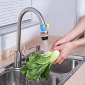 preiswerte Duscharmaturen-Sechsschichtiger einstellbarer Wasserhahnfilter, Wasserreiniger, Haushalt, Badezimmer, Küche, Wasserhahn, Wasserfilter, spritzwassergeschützt, Wasserhahn, Dusche