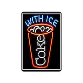 cheap Metal Tin Sign-1pc Neon Metal Tin Sign Bar Vintage Plaque Decor, Home Decor, Restaurant Decor, Bar Decor, Cafe Decor, Garage Decor, Wall Decor, Water-proof, Dust-proof 20x30cm/8&#039;&#039;x12&#039;&#039;