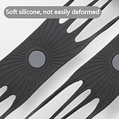 economico Accessori per motociclette e quad-Supporto per telefono per bicicletta in silicone girevole a 360 gradi, staffa per supporto per moto per auto