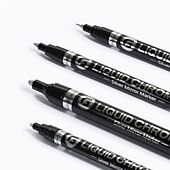 economico pittura, disegno e materiale artistico-1 pennarello argento/gole/rame/bronzo rosso cromato pennarello riflettente a specchio, 4 stili disponibili, perfetto per la decorazione pasquale, perfetto per la decorazione pasquale