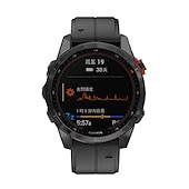 Недорогие Ремешки для часов Garmin-Ремешок для часов для Garmin Fenix 7S Pro 6S 5S Plus Epix Pro 42mm Approach S70 42mm Instinct 2S Descent Mk2S D2 Delta S 20mm силиконовый Замена Ремень 20mm Регулируется Пряжка из нержавеющей стали