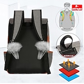 cheap Bookbags-Vintage 16 inch Laptop Backpack Women Canvas Bags Men canvas Travel Leisure Backpacks Retro Casual Bag School Bags For Teenagers, Back to School Gift