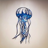 preiswerte Wanddekoration aus Metall-1 Stück Metall-Fisch-Wanddekoration, Wandkunst tropische Fischskulptur, Segelfisch-Metall-Schmiedeeisen-Silhouette, Kunsthandwerk, Innenwand, Heimdekoration