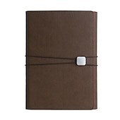 abordables Carnets et planificateurs-Cuir Journal Carnet Ligné A5 5.8×8.3 pouces Couleur Pleine PU Couverture souple Portable 180 pages Carnet pour Ecole Bureau Voyageur