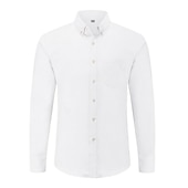cheap Men&#039;s Oxford Shirts-Men&#039;s Dress Shirt Button Down Shirt Collared Shirt Oxford Shirt Graphic Prints Wedding Party Black White Red Navy Blue Long Sleeve Square Neck All Seasons Clothing Apparel Pocket