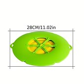 ieftine Ustensile Bucătărie &amp; Gadget-uri-1buc, capac dop de scurgere (27,94 cm), capace de fierbere peste silicon, capac de stropire pentru cuptorul cu microunde, capac de oală din silicon, obiecte de bucătărie, articole de bucătărie,