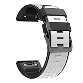 זול רצועות שעונים של Garmin-צפו בנד ל גרמין Fenix 7 7X 6 6X Pro Epix Pro 47mm 51mm Instinct 2X Approach S70 47mm S62 S60 Forerunner 955 945 Epix Marq Descent Quatix 22mm 26mm סיליקוןריצה תַחֲלִיף רצועה 22mm 26mm