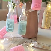 cheap Battery String Lights-Wine Bottle String Lights Oktoberfest Battery Operated10/20/40LED String Lights Summer Life String Lights Decor For Home Bedroom Yard Patio Wedding Birthday Party Summer Decor
