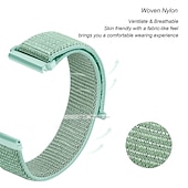 זול להקות שעונים של Fitbit-צפו בנד ל פיטביט Versa 2 / Versa Lite / Versa SE / Versa בד ניילון תַחֲלִיף רצועה רך נושם לולאת ספורט צמיד