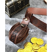 economico Accessori e altro-Medievale Rinascimento Cintura in Vita Fiera del Ren Vichingo Per uomo Per donna Unisex Celtico Vichingo Fantasia Halloween Carnevale Mascherata Feste LARP Adulti Cintura Borsa Tutte le stagioni