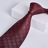 economico Cravatte e papillon da uomo-Per uomo Cravatte Classico Stampa Stampa Matrimonio Compleanno