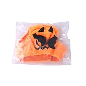 ieftine Costumele-Câini Pisici Bandană Câine &amp; Căciulă Câine Petrecere Amuzant Iarnă Respirabil Απαλό Lavabil Comfortabil În aer liber Halloween Casul / Zilnic Îmbrăcăminte pentru câini for Bichon Frise Pomeran un