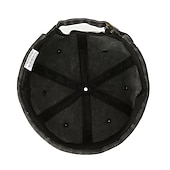 levne Pánské klobouky-Unisex Docker Cap Klobouky bez okraje Černá Fialová Bavlna Vyprané Cestování Plážový styl Venkovní Dovolená Bez vzoru Nastavitelná Módní