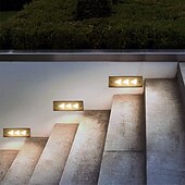 baratos luzes de parede ao ar livre-luz led subterrânea de aço inoxidável ip67 à prova dwaterproof água ao ar livre luzes de chão embutidas adequadas para degraus e cantos 85-265v